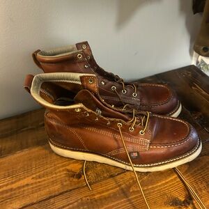 Classic Thorogood Brown Leather Boots